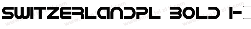Switzerlandpl Bold I字体转换